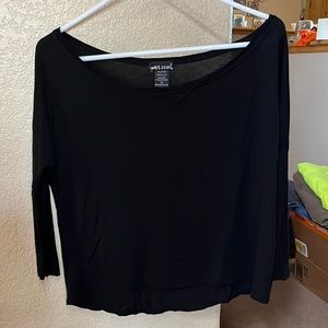 Black shirt from Wet Seal